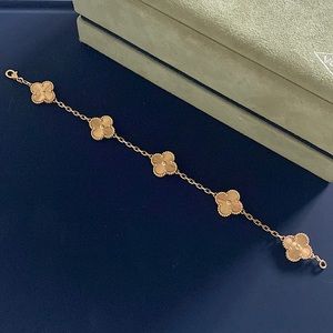 Van Cleef & Arpels Vintage Alhambra Bracelet, 5 Motifs